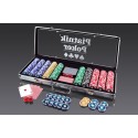 Piatnik Poker Alu-Case - 500 żetonów 14g