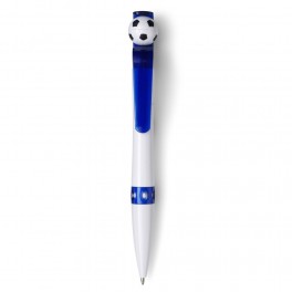 Długopis "piłka nożna" z półprzezroczystymi kolorowymi elementami
