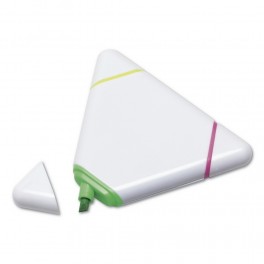 Zakreślacz w kształcie trójkąta, 3 kolory
