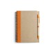 Notes / notatnik (60 kartek w linie), dołączony biodegradowalny długopis
