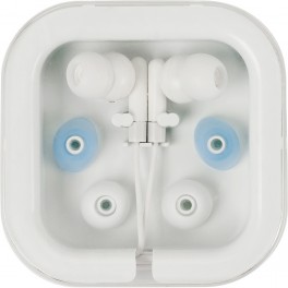 Słuchawki douszne do urządzeń MP3/4, 2 dodatkowe pary nasadek, w pudełku
