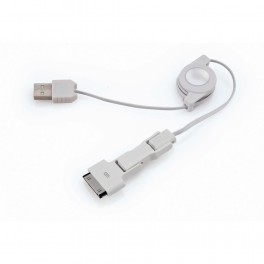 Kabel do ładowania z końcówkami Mini USB, Micro USB oraz do urządzeń Apple