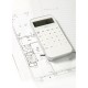 Kalkulator 10-cyfrowy w kształcie telefonu komórkowego, z funkcjami: pamięć, procent oraz pierwiastek kwadratowy 
