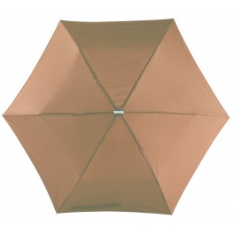 Super płaski parasol składany FLAT, brązowy