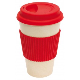 Kubek do kawy GEO CUP, czerwony