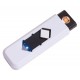 Elektroniczna zapalniczka z USB FIRE UP, biały