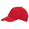 5-segmentowa czapka FAVOURITE, czerwony