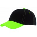 5 segmentowa czapka baseballowa SPORTSMAN, zielony, czarny