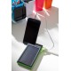 Powerbank HELIOS, czarny, zielony