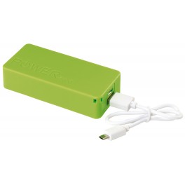 Powerbank TOP ENERGY, zielone jabłko