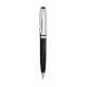 Metalowy długopis CALLIGRAPH, czarny, srebrny