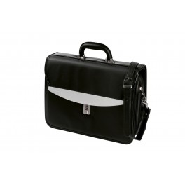 Teczka SILVER LINE BAG, czarny/srebrny