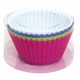 Zestaw foremek do pieczenia CUPCAKE, niebieski, zielony, biały, magenta