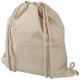 Plecak Pheebs z bawełnianym sznurkiem ściągającym z recyklingu o gramaturze 210 g/m?