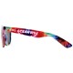 Okulary przeciwsłoneczne Sun Ray ze wzorem typu tie dye