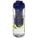 Bidon Base Tritan™ o pojemności 650 ml z wieczkiem zaciskowymz możliwością przyrządzania wody smakowej
