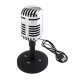 Głośnik Bluetooth MICROPHONE w stylu retro, czarny