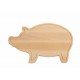 Deska do krojenia WOODEN PIGGY, drewniany