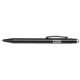 Długopis aluminiowy BLACK BEAUTY, srebrny/czarny