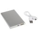 Powerbank ENDURANCE EVOLUTION, srebrny